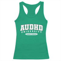 AUDHD Racerback Tank Top Neurodivergent ADHD Autism Awareness Neurotypical Gift