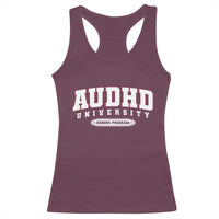 AUDHD Racerback Tank Top Neurodivergent ADHD Autism Awareness Neurotypical Gift