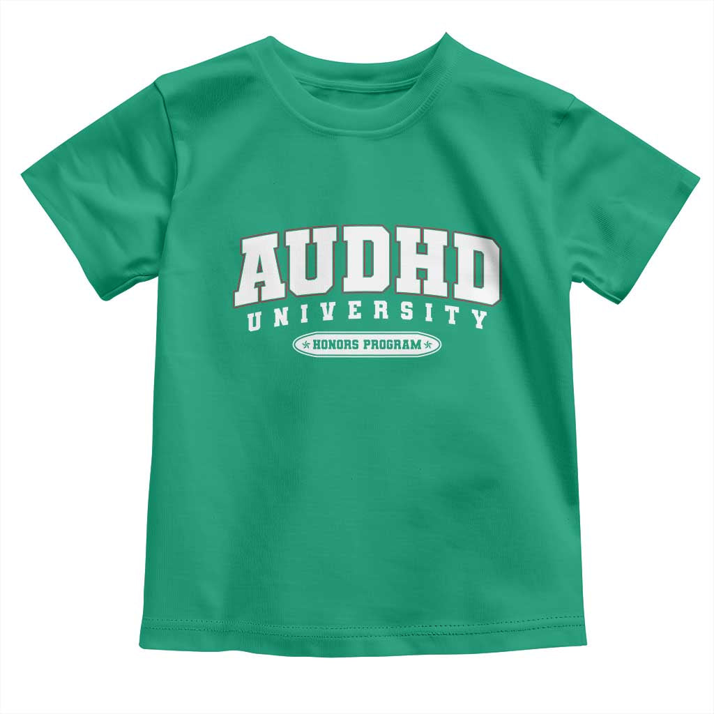 AUDHD Toddler T Shirt Neurodivergent ADHD Autism Awareness Neurotypical Gift