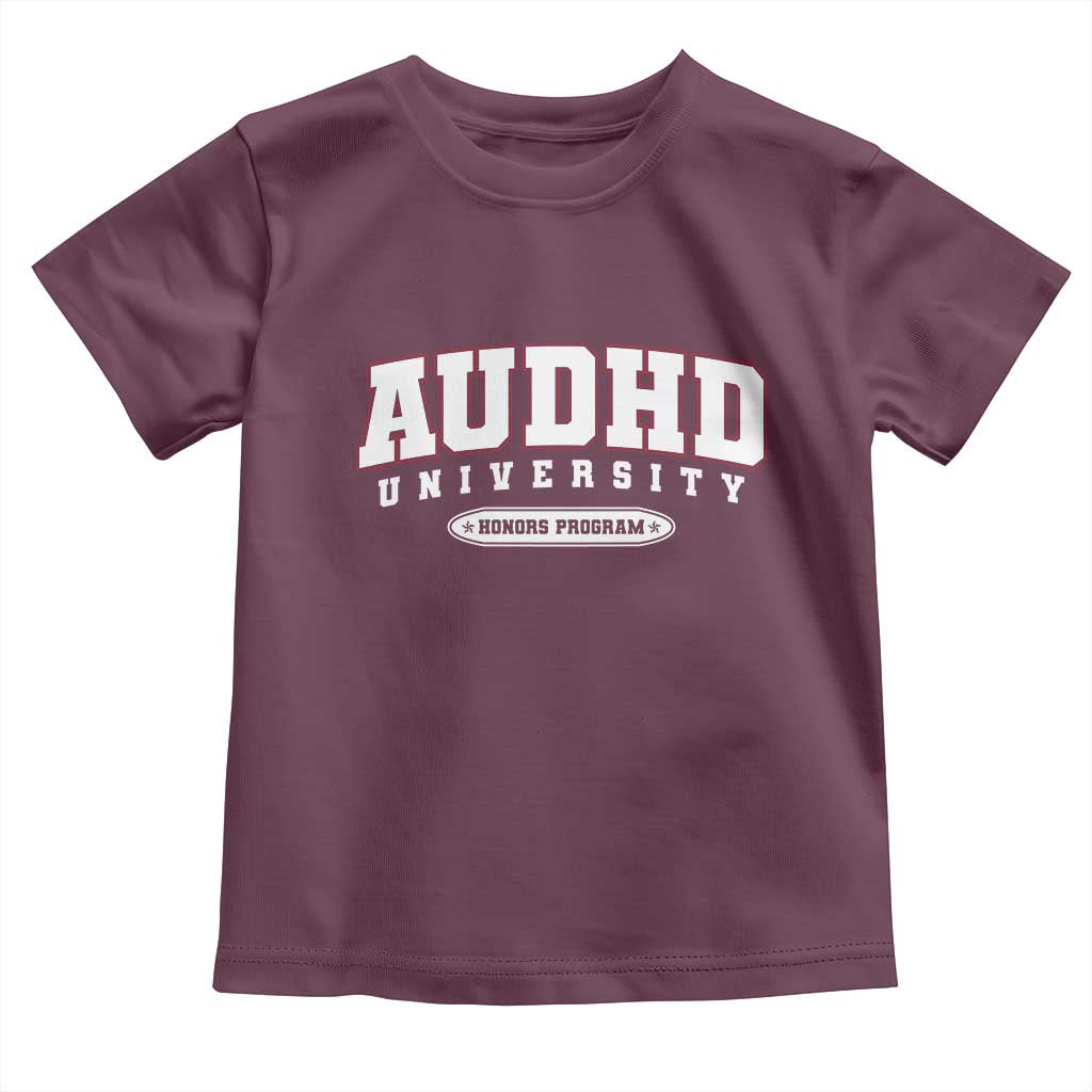 AUDHD Toddler T Shirt Neurodivergent ADHD Autism Awareness Neurotypical Gift