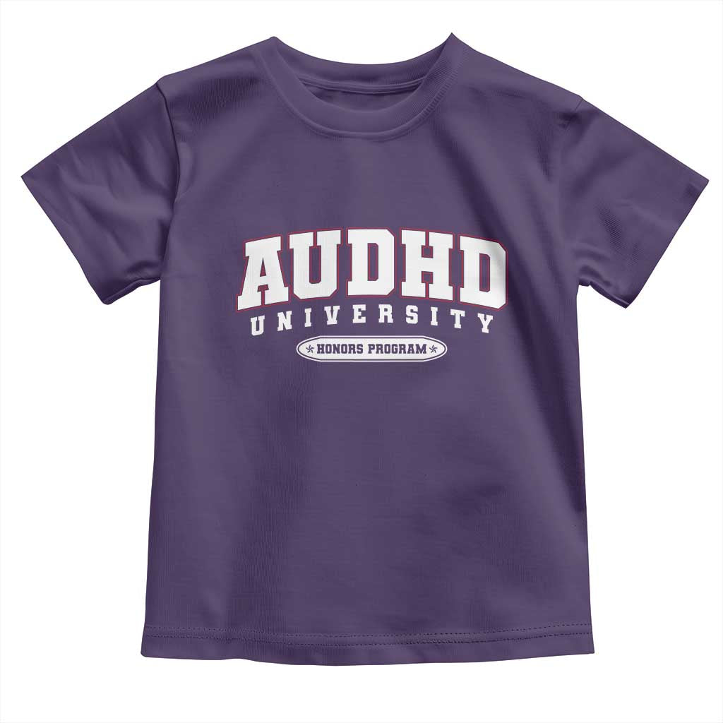 AUDHD Toddler T Shirt Neurodivergent ADHD Autism Awareness Neurotypical Gift