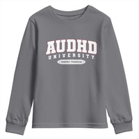 AUDHD Youth Sweatshirt Neurodivergent ADHD Autism Awareness Neurotypical Gift