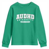 AUDHD Youth Sweatshirt Neurodivergent ADHD Autism Awareness Neurotypical Gift