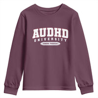 AUDHD Youth Sweatshirt Neurodivergent ADHD Autism Awareness Neurotypical Gift