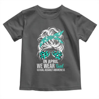 Sexual Assault Awareness Toddler T Shirt In April We Wear Teal Women