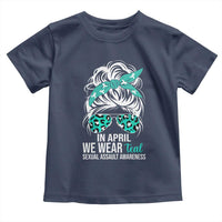 Sexual Assault Awareness Toddler T Shirt In April We Wear Teal Women