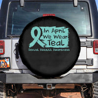 Sexual Assault Awareness Spare Tire Cover In April We Wear Teal