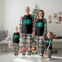 Sexual Assault Awareness Plaid Pajama Set In April We Wear Teal