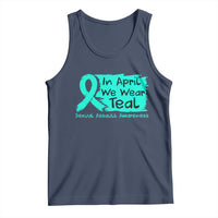 Sexual Assault Awareness Tank Top In April We Wear Teal