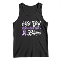 My God Is Bigger Than Lupus Tank Top Purple Ribbon