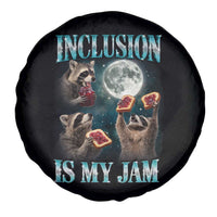 Inclusion Is My Jam Spare Tire Cover Raccoon Meme Neurodiversity SPED Teacher Gift