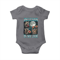 Inclusion Is My Jam Baby Onesie Raccoon Meme Neurodiversity SPED Teacher Gift