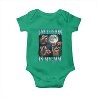 Inclusion Is My Jam Baby Onesie Raccoon Meme Neurodiversity SPED Teacher Gift