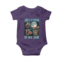 Inclusion Is My Jam Baby Onesie Raccoon Meme Neurodiversity SPED Teacher Gift