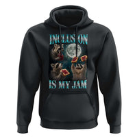 Inclusion Is My Jam Hoodie Raccoon Meme Neurodiversity SPED Teacher Gift