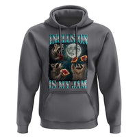 Inclusion Is My Jam Hoodie Raccoon Meme Neurodiversity SPED Teacher Gift