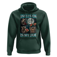 Inclusion Is My Jam Hoodie Raccoon Meme Neurodiversity SPED Teacher Gift