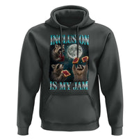 Inclusion Is My Jam Hoodie Raccoon Meme Neurodiversity SPED Teacher Gift