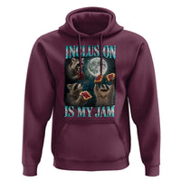 Inclusion Is My Jam Hoodie Raccoon Meme Neurodiversity SPED Teacher Gift