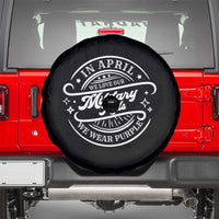 Purple Up For Military Kids Spare Tire Cover Military Children Month