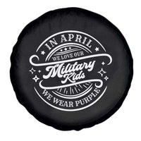 Purple Up For Military Kids Spare Tire Cover Military Children Month
