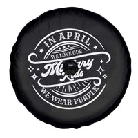 Purple Up For Military Kids Spare Tire Cover Military Children Month