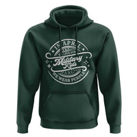 Purple Up For Military Kids Hoodie Military Children Month