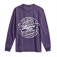 Purple Up For Military Kids Long Sleeve Shirt Military Children Month