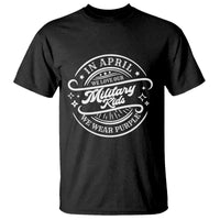 Purple Up For Military Kids T Shirt Military Children Month