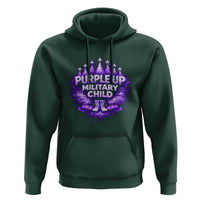 Purple Up Military Child Hoodie Proud Military Kid