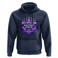 Purple Up Military Child Hoodie Proud Military Kid