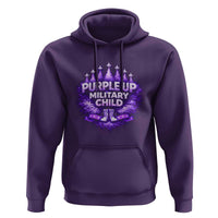 Purple Up Military Child Hoodie Proud Military Kid