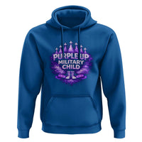 Purple Up Military Child Hoodie Proud Military Kid