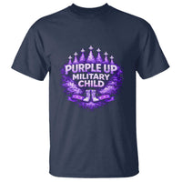 Purple Up Military Child T Shirt Proud Military Kid