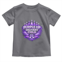Purple Up Military Child Toddler T Shirt Proud Military Kid