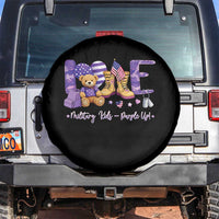 Purple Up Military Kids Spare Tire Cover Month Of Military Child Army