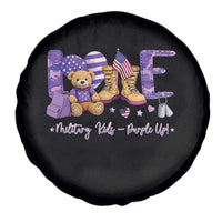 Purple Up Military Kids Spare Tire Cover Month Of Military Child Army