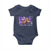 Purple Up Military Kids Baby Onesie Month Of Military Child Army