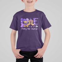 Purple Up Military Kids T Shirt For Kid Month Of Military Child Army