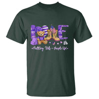 Purple Up Military Kids T Shirt Month Of Military Child Army