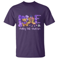 Purple Up Military Kids T Shirt Month Of Military Child Army