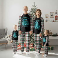 Give Sexual Assault The Boot Plaid Pajama Set Cowgirl Awareness Month Teal Ribbon Support