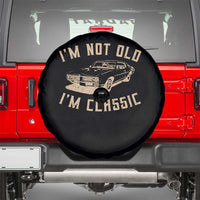Funny Car Graphic Spare Tire Cover Vintage I'm Not Old I'm Classic