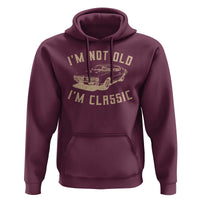 Funny Car Graphic Hoodie Vintage I'm Not Old I'm Classic