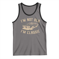 Funny Car Graphic Tank Top Vintage I'm Not Old I'm Classic