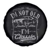 Funny Classic Car Guy Spare Tire Cover Vintage I'm Not Old I'm Classic