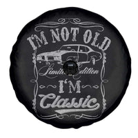 Funny Classic Car Guy Spare Tire Cover Vintage I'm Not Old I'm Classic