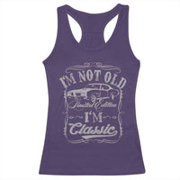 Funny Classic Car Guy Racerback Tank Top Vintage I'm Not Old I'm Classic