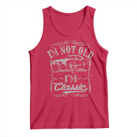 Funny Classic Car Guy Tank Top Vintage I'm Not Old I'm Classic