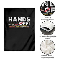 Hands Off Garden Flag Social Security And Medicare Protest - Wonder Print Shop
